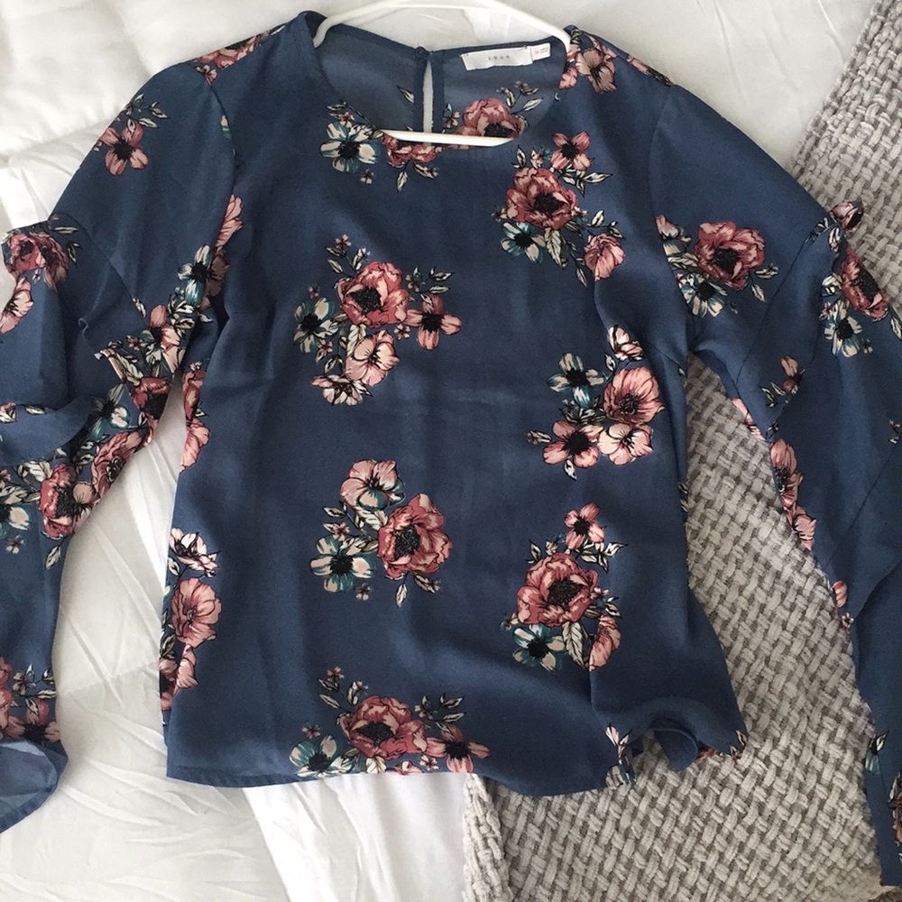 Nordstrom Bell Sleeve Blouse